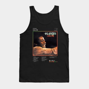 Al Green - Call Me Tracklist Album Tank Top